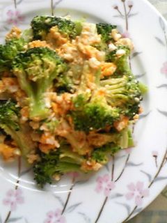 ◆ブロッコリーのピーナッツバターサラダ◆-レシピのメイン写真