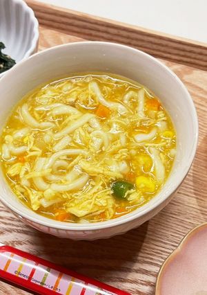 1歳・幼児食｜残ったカレーでカレーうどん-レシピのメイン写真