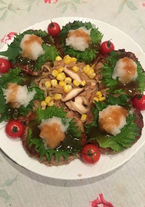 豆腐とレンコン入り♡和風ハンバーグ♪-レシピのメイン写真