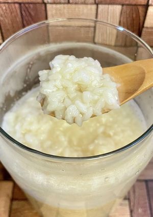 米麹の甘酒★食べる甘酒　砂糖の代わりに-レシピのメイン写真