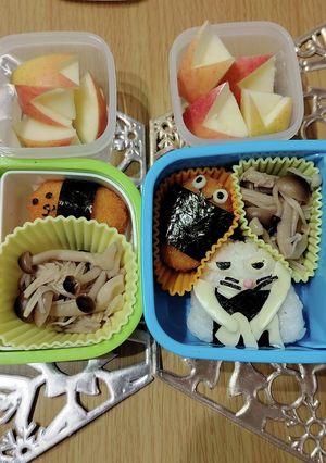 おにぎりぼうや(パンどろぼう)のお弁当♪-レシピのメイン写真