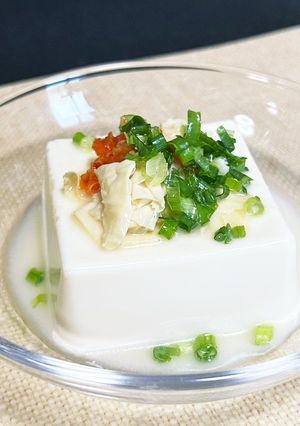 湯葉冷やっこ＊白味噌&甘酒ドレッシング-レシピのメイン写真