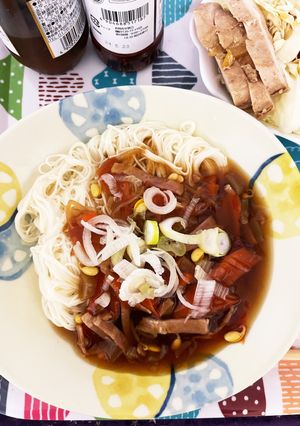 餡掛け☆☆島原手延べそうめん-レシピのメイン写真