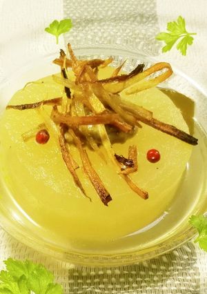 大根のコンソメ煮トリュフソース添え-レシピのメイン写真