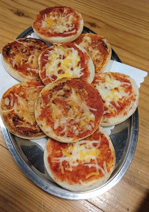 3種チーズのピザマフィン-レシピのメイン写真