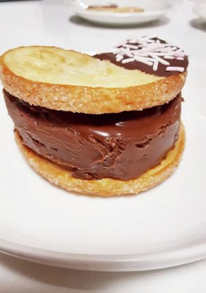 源氏パイを使った生チョコパイ-レシピのメイン写真