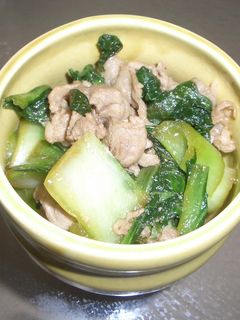 醤油だけ!チンゲン菜炒め物-レシピのメイン写真