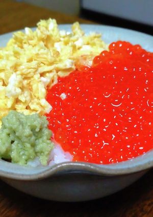 いくら丼-レシピのメイン写真