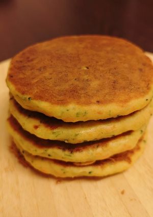 野菜たっぷり❤米粉パンケーキ-レシピのメイン写真