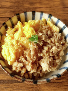 我が家の定番レシピ☆そぼろご飯♪-レシピのメイン写真