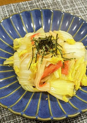 白菜大量消費！ピリ辛やみつき白菜中華炒め-レシピのメイン写真