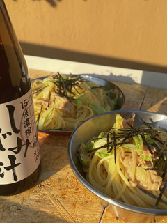 しじみ汁の和風パスタ-レシピのメイン写真
