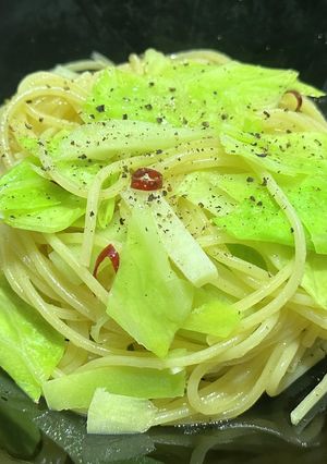 ブロッコリー＆キャベツ【ペペロンチーノ】-レシピのメイン写真