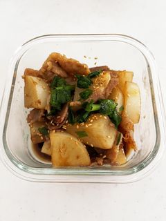 【主菜】豚バラ大根-レシピのメイン写真