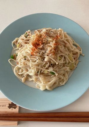 エノキで低カロリーそーめんちゃんぷるー-レシピのメイン写真