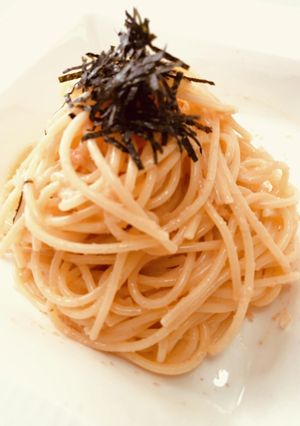 男も大好き明太子パスタ！-レシピのメイン写真