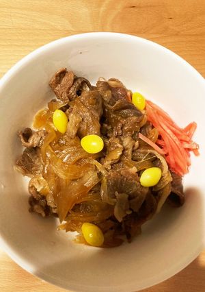 銀杏入り和牛丼！-レシピのメイン写真