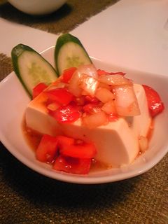 トマトと豆腐のサラダ-レシピのメイン写真