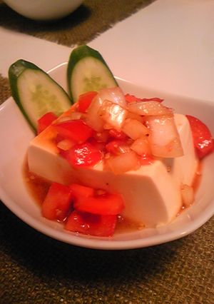 トマトと豆腐のサラダ-レシピのメイン写真