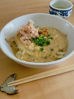 *とろとろツナたまうどん*-レシピのメイン写真