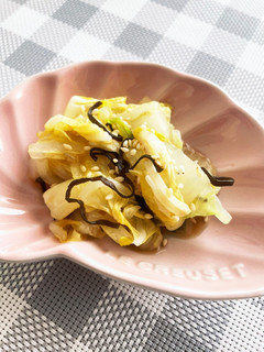 白菜塩昆布和え-レシピのメイン写真