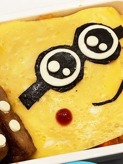 うるうるおめめ ミニオンズ キャラ弁-レシピのメイン写真