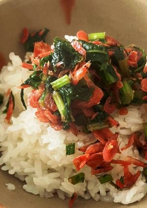 あみえびと大根菜のふりかけ-レシピのメイン写真