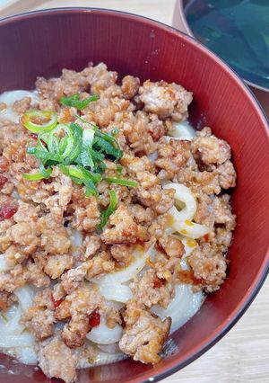 すりごまで汁なし坦々うどん-レシピのメイン写真