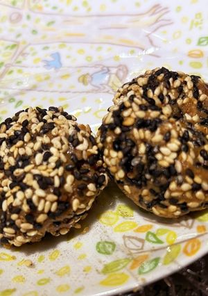 梅と胡麻の味噌玉-レシピのメイン写真