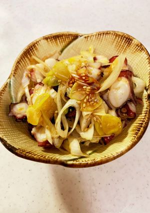 タコと白ネギの和え物-レシピのメイン写真