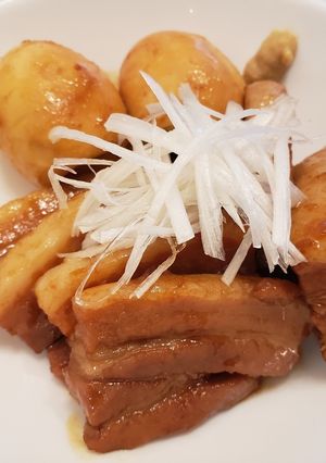【60分】豚バラ角煮(1人前)-レシピのメイン写真
