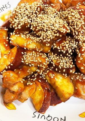 旨辛☆さつまいも入りヤンニョムチキン☆-レシピのメイン写真