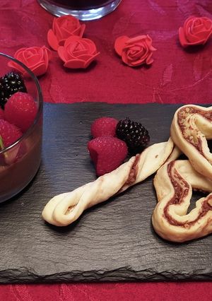 バレンタインに簡単チョコパイ-レシピのメイン写真