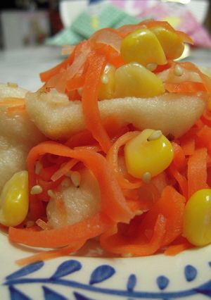 お子ちゃまもＯＫ☆人参の酢の物-レシピのメイン写真