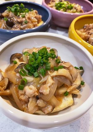豆腐ステーキきのこあんかけ-レシピのメイン写真