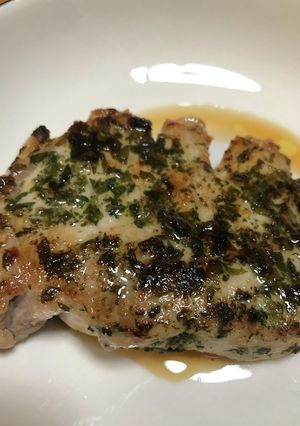 豚肉の青じそマリネ焼き☆トンカツ用肉使用-レシピのメイン写真