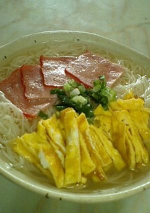 そーめんで 沖縄そば風-レシピのメイン写真