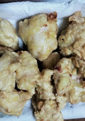 厨房ばあばぁ!鶏胸柔らか唐揚げ。-レシピのメイン写真