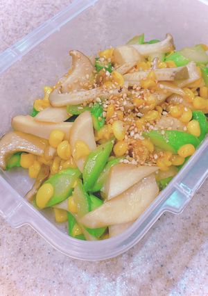 カロリー計算つき！野菜の醤油バター炒め-レシピのメイン写真