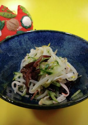 生きくらげときゅうりの酢の物-レシピのメイン写真