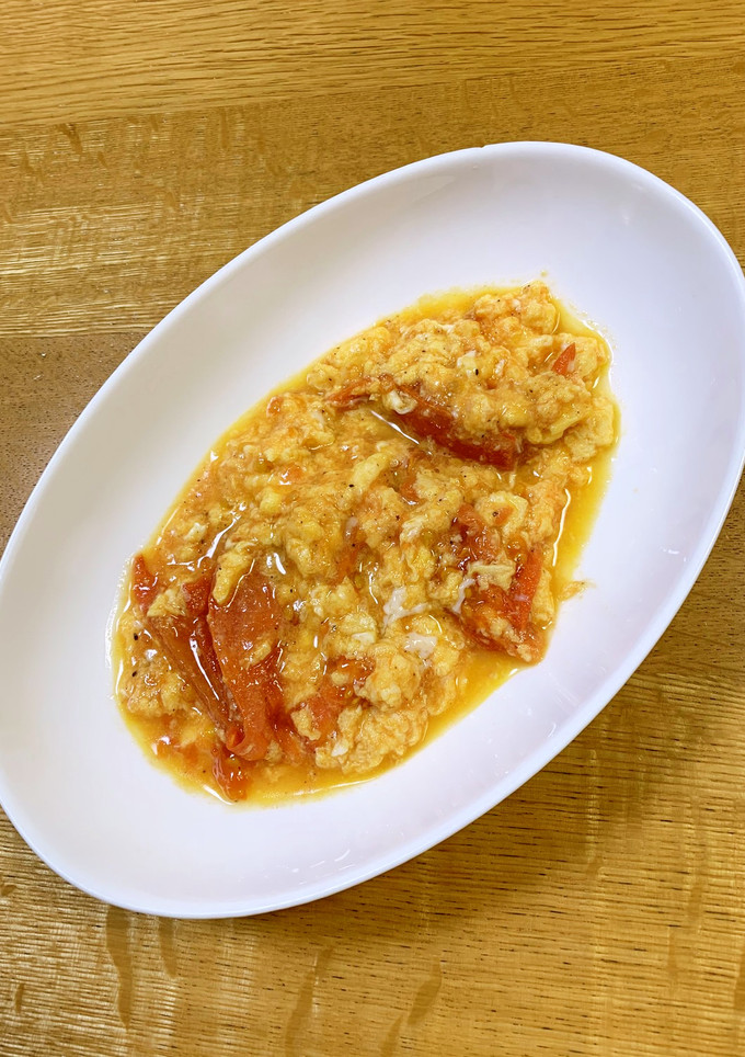 卵とトマトのとろふわ中華炒め-レシピのメイン写真