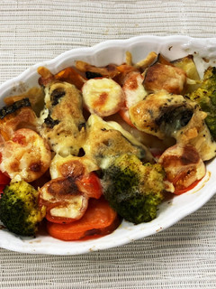 根野菜とチヌのチーズ焼き-レシピのメイン写真
