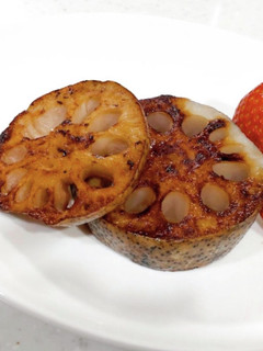簡単☆丸ごと焼くだけレンコンステーキ♫-レシピのメイン写真