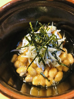 毎日の納豆●もずく酢&シラスの海鮮風?!-レシピのメイン写真