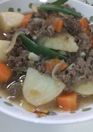 ほっくほく、うまうまの肉じゃが-レシピのメイン写真