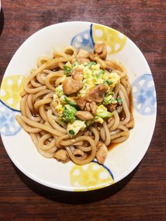 簡単すき焼き風味讃岐うどん-レシピのメイン写真