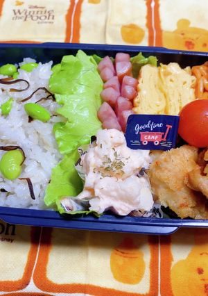 時短お弁当盛り付け記録　ザンギ-レシピのメイン写真