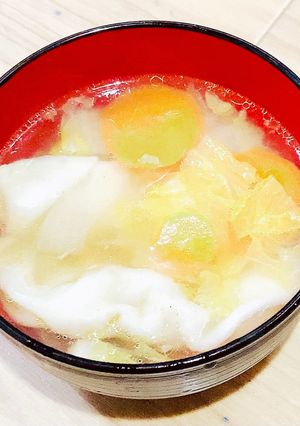 ホッと温まる♪簡単野菜スープ-レシピのメイン写真