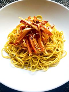 叉焼とネギの旨辛まぜそば-レシピのメイン写真