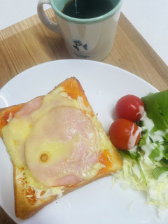 パパッと簡単ピザトースト-レシピのメイン写真